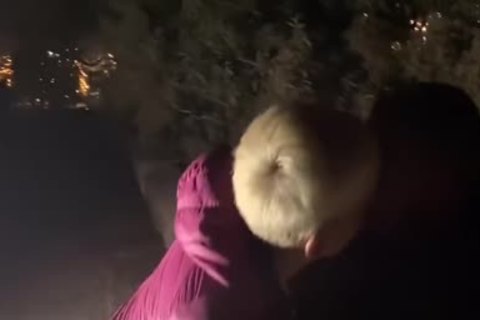 Sucks dick and fucks in car amongst blond haired