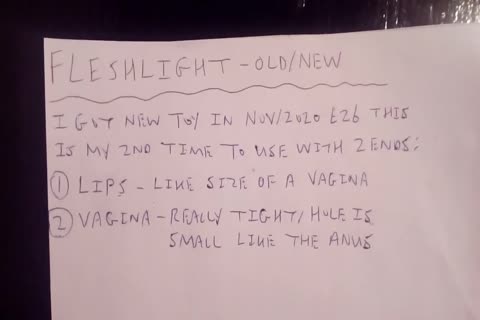 FLESHLIGHT new And old