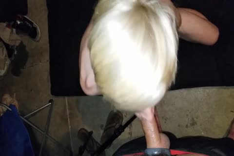 blond Boi hammered In  Lock Up