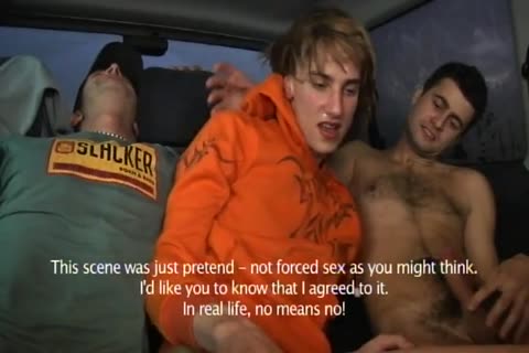 Dirty young twink has a soft spot for gangbang