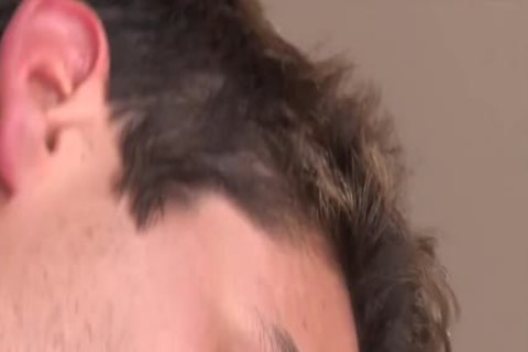 Tattooed young latino driver cumshot