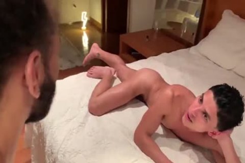 Monster appealing cock slams twink skank