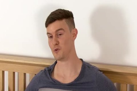 Gym Buff Mark Works His ramrod