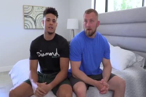 Alpha Male Bryce Goes submissive For Channing's big penis