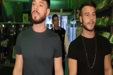 Barcelona Sex Shop - Allen King & Bastian Karim With 7 guys