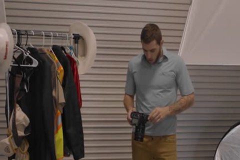 delicious Photographer's penis Fills Up twink Model