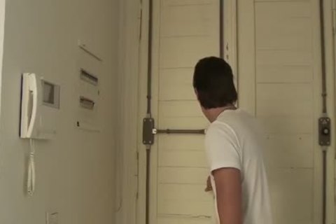Three naughty homo men Have An orgy In A Bedroom