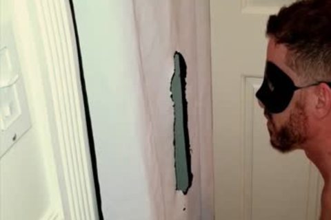 group Of Bodybuilders Stop By My Gloryhole At The Same Time To Feed Me Their Loads