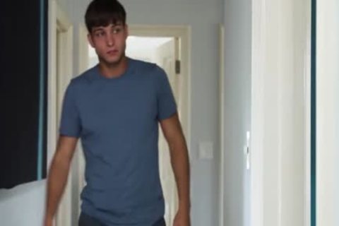 Aspen Catches His boyfriend Watching His Stepbrother Masturbate