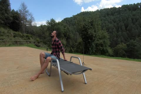 Sun Sweaty Aussie cocks