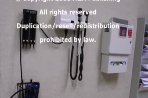 long Haired Gym Teacher acquires His Yearly Physical