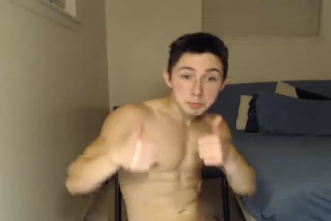 lusty Muscle Hunk On web camera 3