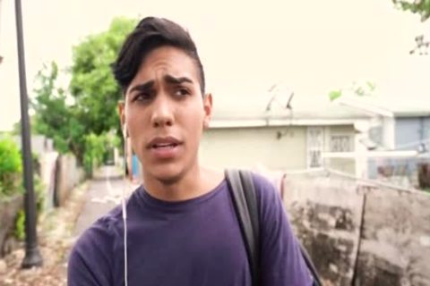 Shy teen Arthur Joseph Takes His Roommate's shlong