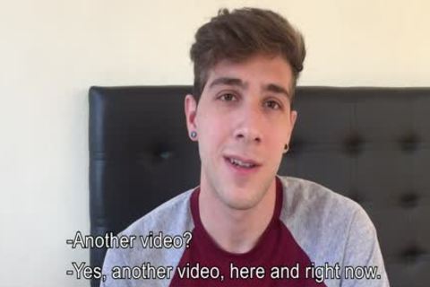 Shy teen Arthur Joseph Takes His Roommate's shlong