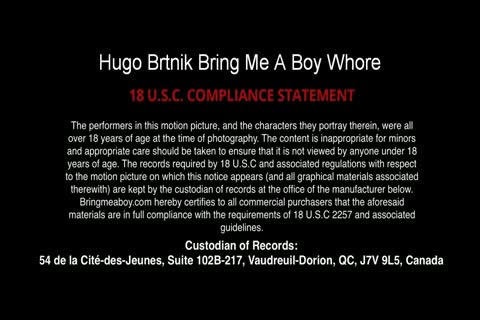 Hugo Brtnik Bring Me A lad skank