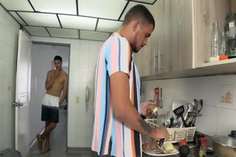BiLatinMen -- Saul bonks Aaron Gold raw