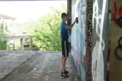 YB - lusty twink Caught And Buggered