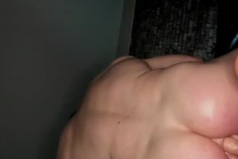 daddy gets A Mechanical fake penis Up His wazoo while Masturbating Live In The Office