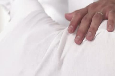 Tight bareback cumshot