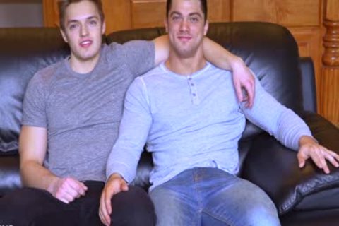 legal age teenager Muscle fellow Collin Stretched Blake's juicy ass