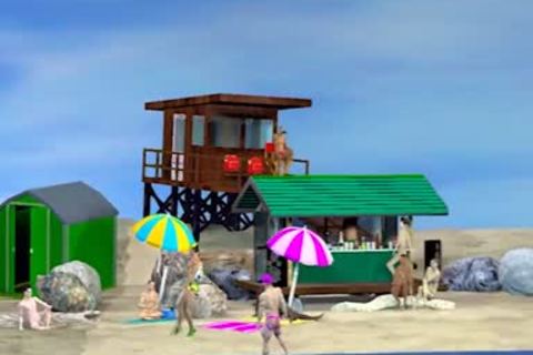 Busy Day At The Beach - Part 1