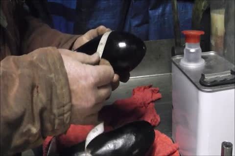 My Aubergine ass Stretching Night