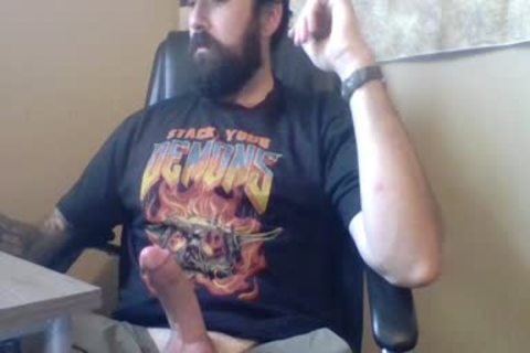 Adam S large And long Curved penis