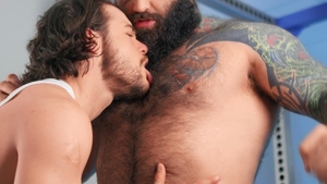 Muscular Mates in Secret Gym Haven