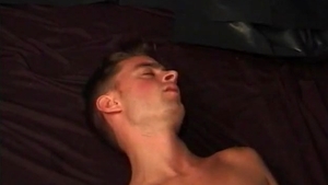 penis sucking homo lad Takes semen flow On His Face And receives poked By painfully boyfriend