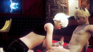 Yaoi Femboy - Alan cook jerking And oral-service stimulation