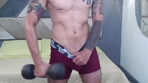 Anthony Masturbates In His new Room And Is pretty