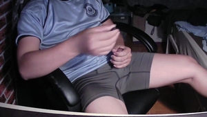 HIROSHI : Cumshots On The webcam #6