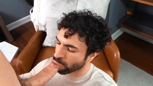 DrillMyHole: Fucking in the Chair: Ian Gets on All Fours