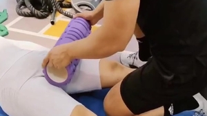 Chinese Fitness trainer seduce And bonks Trainer