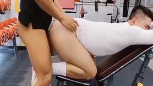 Chinese Fitness trainer seduce And bonks Trainer