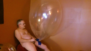 Balloonbanger 66) Part II - Daddy Humps big Round And long Balloons! Cums And Pops!