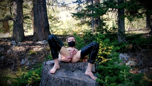 poking My humongous cock Into My Own pooper In The Forest For A enjoyment Day Of Self-drilling Myself raw Till I Creampie.