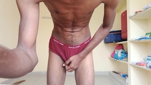 Rajesh Fingering In The wazoo, Showing wazoo aperture, But, spanking, Moaning And Cumming On The Floor