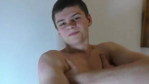 Smooth brawny teen