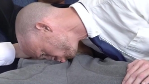 lusty Missionaries Speak With Leon In The Hopes Of Bringing Him Onto Their Mission