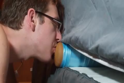 (9) Eating out and plowing my Misty Stone Fleshlight!