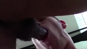 engulfing My superlatively valuable friends large penis During A Ride