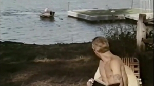 Blond hair bareback rimming