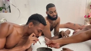 kinky BTTM receives BUKKAKE