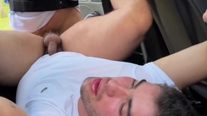 banging With The Traffic Officer. cute homosexual Sex