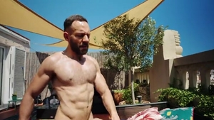 Mario pokes Vicenzo. delicious homosexual Sex