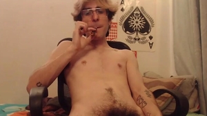 gay lad Masturbating From His Room