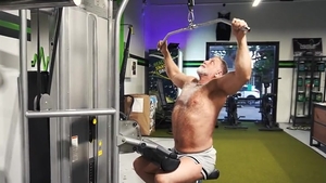 Daddy duo After Gym BB Workout! ??