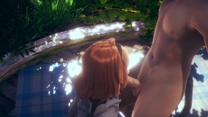 Yaoi Femboy - Natthan And two friends Hardsex At A Park