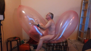 Balloonbanger 83) Ride Hump Pop biggest Blimp Balloon!